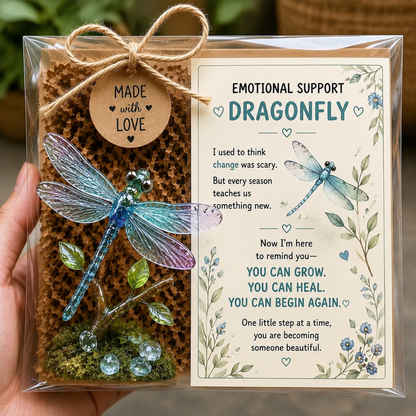 💌 Emotional Support Glass Animal Gift Set | 7 Meaningful Designs with Encouragement Card & Gift-Ready Packaging ✨