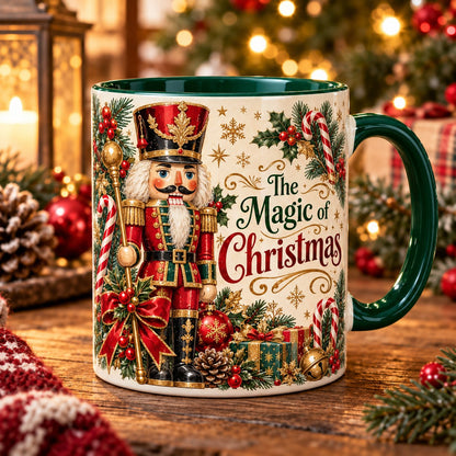 🔥Limited time 49% OFF -🎄☕Vintage Christmas Porcelain Mug – Bring Holiday Charm to Every Sip!