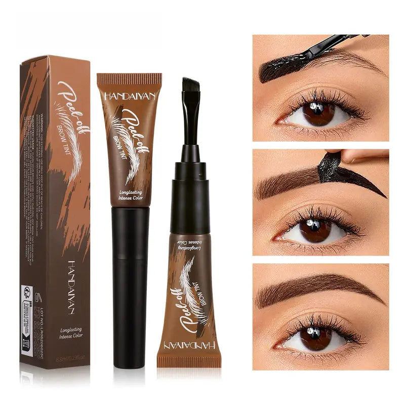 🏆 Last Day Special Price ! 💞Buy 1 Get 1 Free💞50K+ SOLD!🎨Waterproof Brow Tint – Peel‑off, easy apply. Covers greys, shapes perfectly. A brow game changer!🌟
