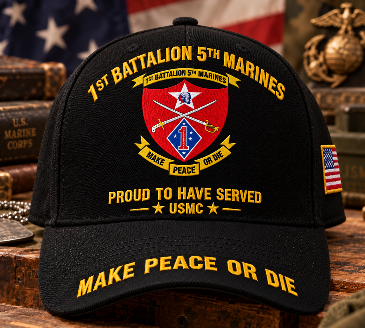 🌲LAST DAY SALE 50% OFF 🎁USMC Infantry Battalion Veteran Cap Collection