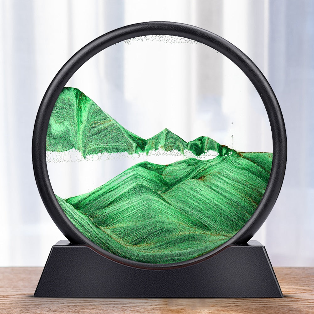 🌲LAST DAY SALE 50% OFF 🎁2026 New 3D Hourglass Deep Sea Sandscape