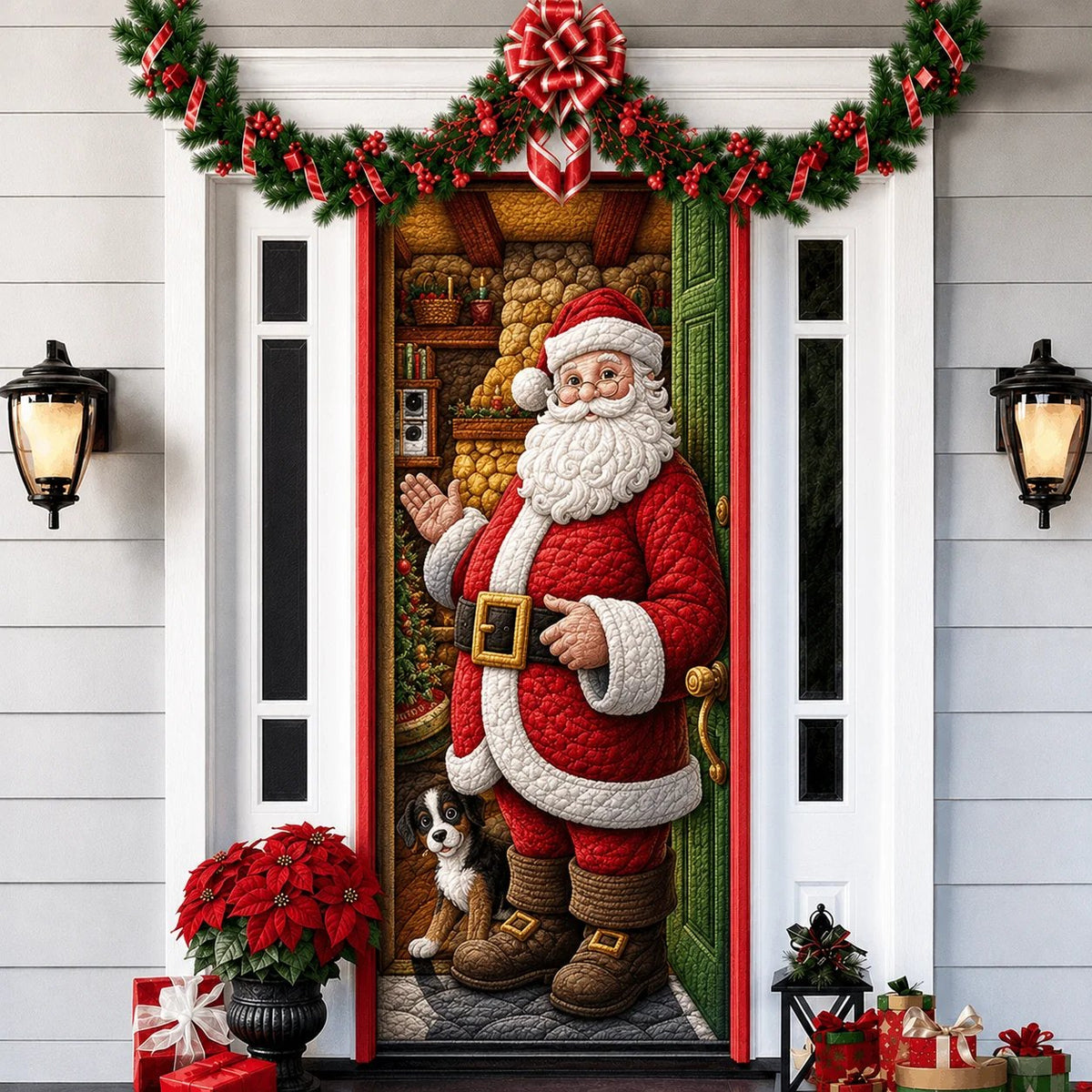Last day 70% OFF🌟2026 3D Christmas front door decoration