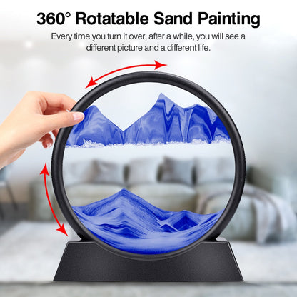 🌲LAST DAY SALE 50% OFF 🎁2026 New 3D Hourglass Deep Sea Sandscape