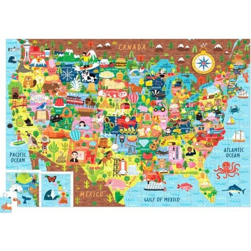 USA - 200 Pieces Puzzle