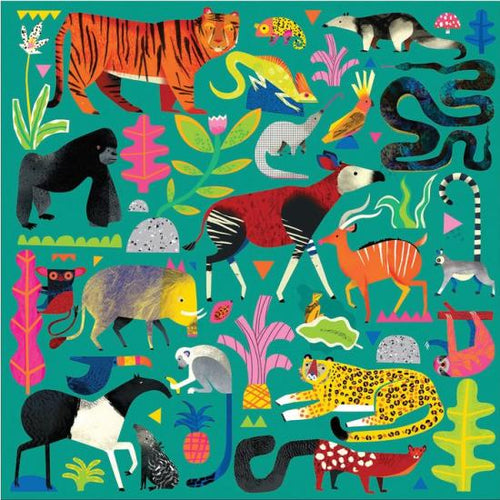 Rainforest Animals - 500 Pieces Puzzle