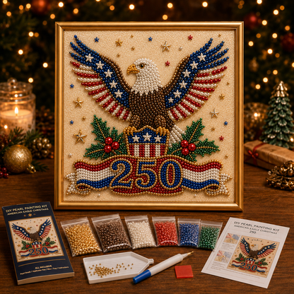 LAST DAY 75% OFF 🇺🇸🎄 The Once-In-A-Lifetime 250th Christmas Pearl Collection