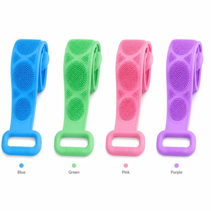 🔥 70% OFF 🚿 Long Handle Silicone Bath Brush – Easy Body Scrub