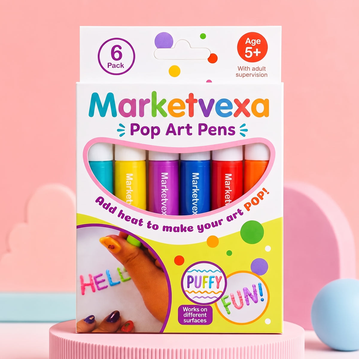 3D Relief Art Pen – Turn Flat Drawings Into Touchable 3D Art