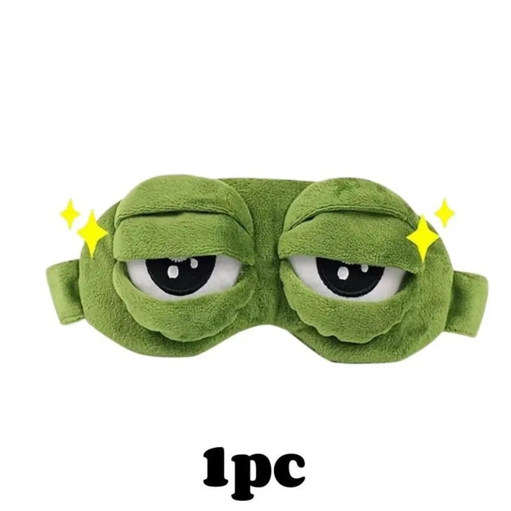 Cute 3D Frog Sleep Eye Mask