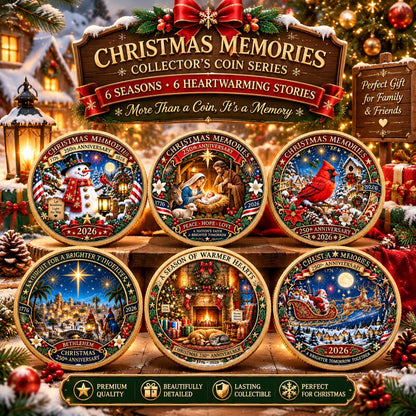 🔥 Limited Time 70% OFF – 🎅🎄 Christmas 250th Anniversary Collectible Coin