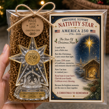 ⭐❤️ America 250™ Christmas Memory Pocket Hug Collection