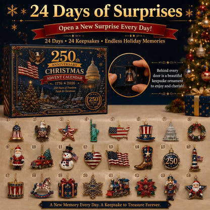 🔥America 250th Anniversary Heritage Christmas Advent Calendar