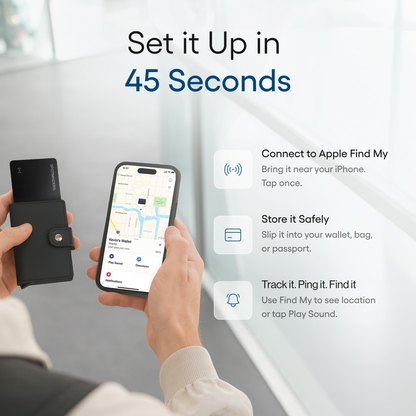 🔥 LAST DAY 70% OFF –⚡50K+ SOLD!🔥Spotminders. Tracking Card
